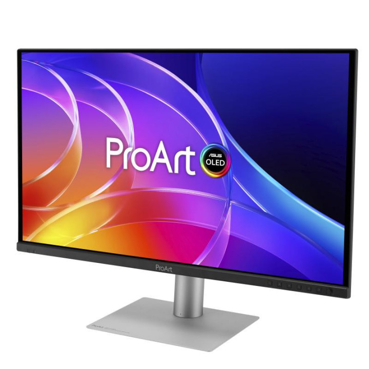 ASUS ProArt OLED PA279CDV écran plat de PC 67,3 cm (26.5") 3840 x 2160 pixels 4K Ultra HD QD-OLED Noir, Argent 