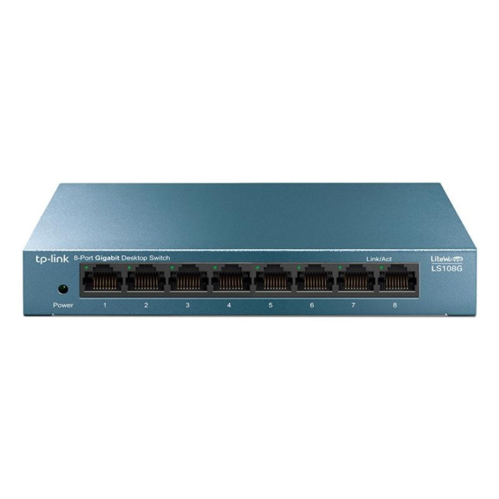 TP-Link LiteWave LS108G - Switch de bureau 8 ports 10/100/1000 Mbps 