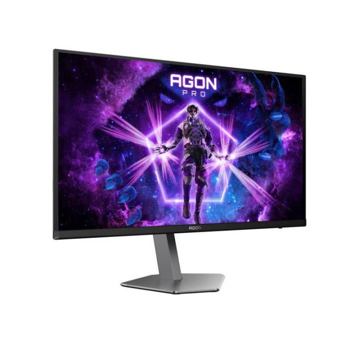 AOC AGON PRO AG276QZD2 écran plat de PC 67,3 cm (26.5") 2560 x 1440 pixels Quad HD QD-OLED Noir, Gris 