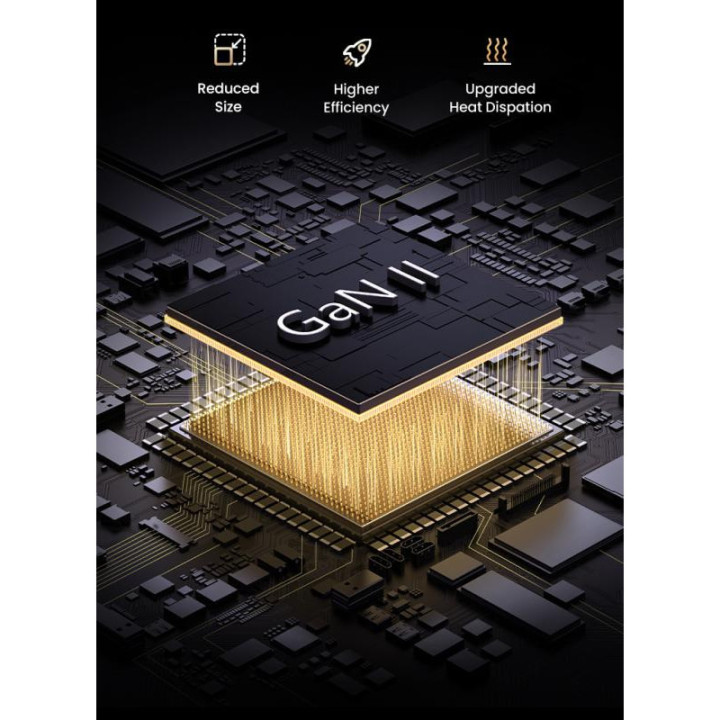 UGREEN Chargeur Sect 160W 4 Ports +Câble USB-C > USB-C 240W *25877 