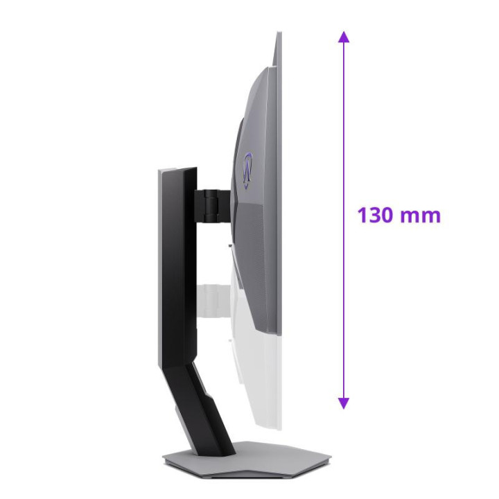 AOC AGON PRO AGP277QKDC écran plat de PC 67,3 cm (26.5") 2560 x 1440 pixels Quad HD OLED Gris 