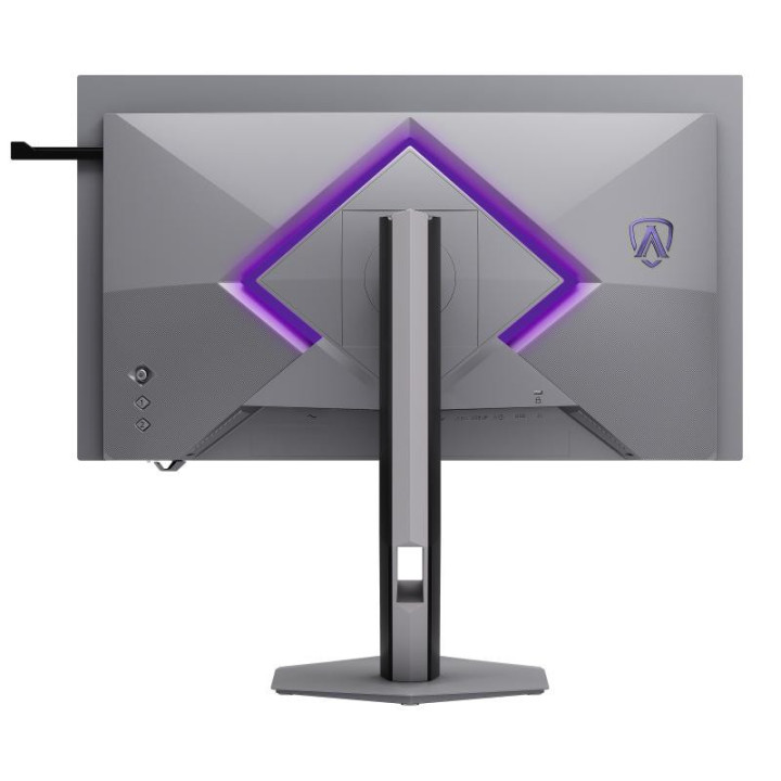 AOC AGON PRO AGP277QKDC écran plat de PC 67,3 cm (26.5") 2560 x 1440 pixels Quad HD OLED Gris 