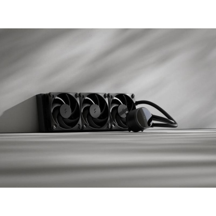 Fractal Design Radius 360 Black Processeur Refroidisseur de liquide tout-en-un 12 cm Noir 1 pièce(s) 