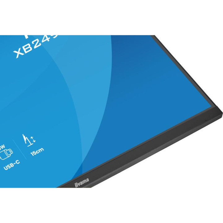 iiyama ProLite XB2495WSC-B1 écran plat de PC 61,2 cm (24.1") 1920 x 1200 pixels WUXGA LED Noir 