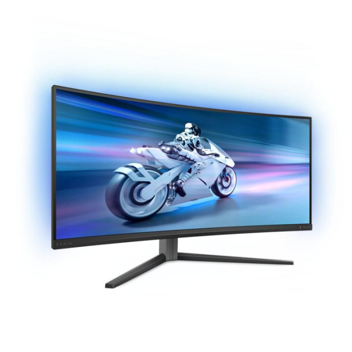 Philips Evnia 6000 34M2C6500/00 écran plat de PC 86,4 cm (34") 3440 x 1440 pixels Wide Quad HD QD-OLED Gris 