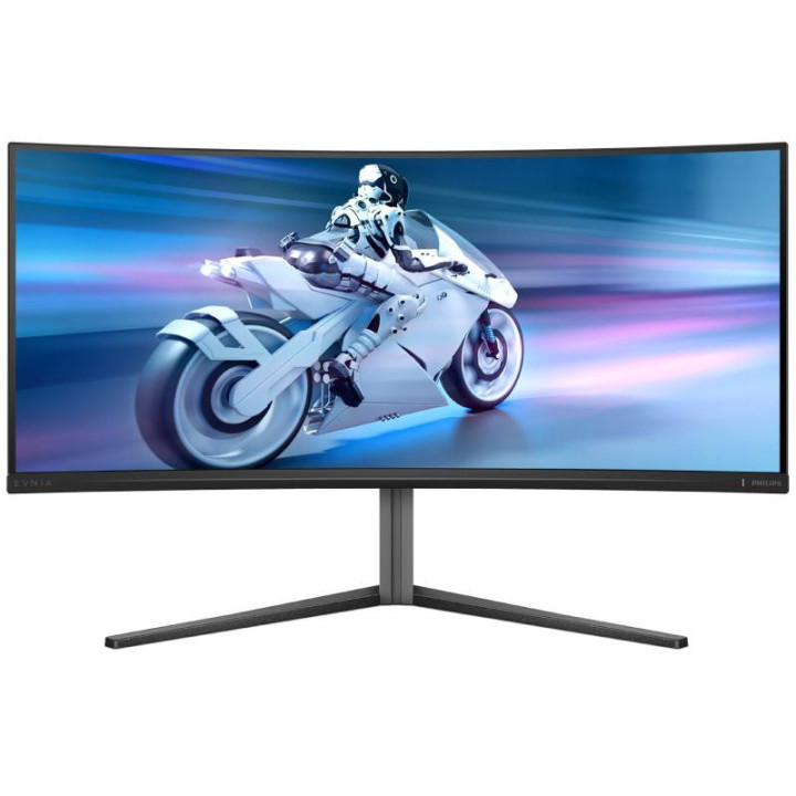Philips Evnia 6000 34M2C6500/00 écran plat de PC 86,4 cm (34") 3440 x 1440 pixels Wide Quad HD QD-OLED Gris 