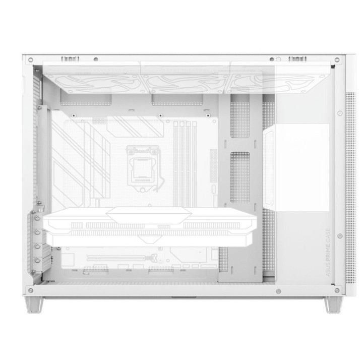 ASUS PRIME AP201 WHITE TG abîmé 