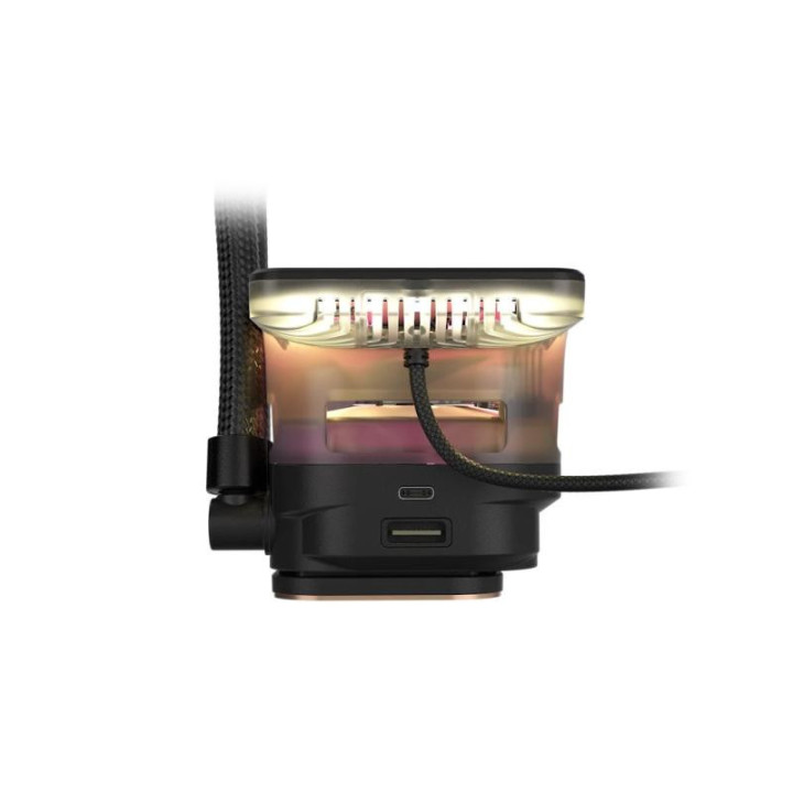 Corsair iCUE LINK TITAN II 360 RX LCD Processeur Refroidisseur de liquide tout-en-un 36 cm Noir 1 pièce(s) 