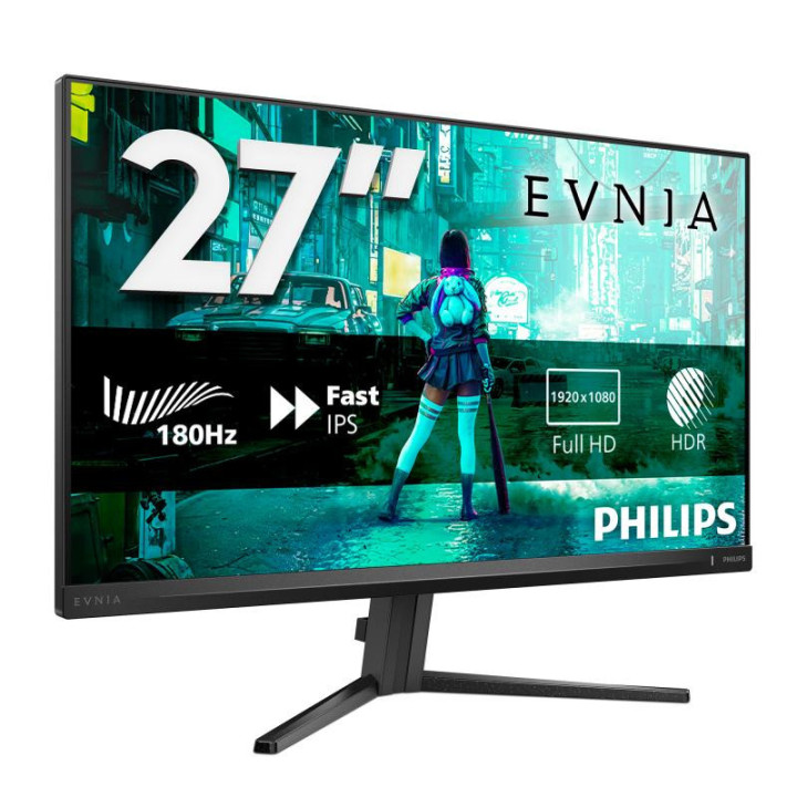 Philips Evnia 27M2N3200S/00 écran plat de PC 68,6 cm (27") 1920 x 1080 pixels Full HD LCD Noir 