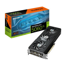GIGABYTE GeForce RTX 5060 Ti EAGLE MAX OC 16G Carte Graphique - 16GB GDDR7, 128bit, PCI-E 5.0, 2617MHz Fréquence du c?ur, 3 x DP