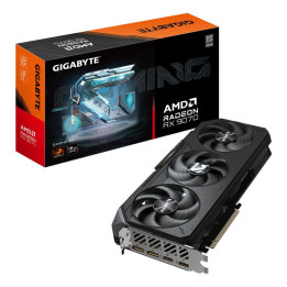 GIGABYTE Radeon RX 9070 GAMING 16GB Carte Graphique - 16GB GDDR6, 256bit, PCI-E 5.0, 2520 MHz Fréquence du c?ur, 2 x DisplayPort