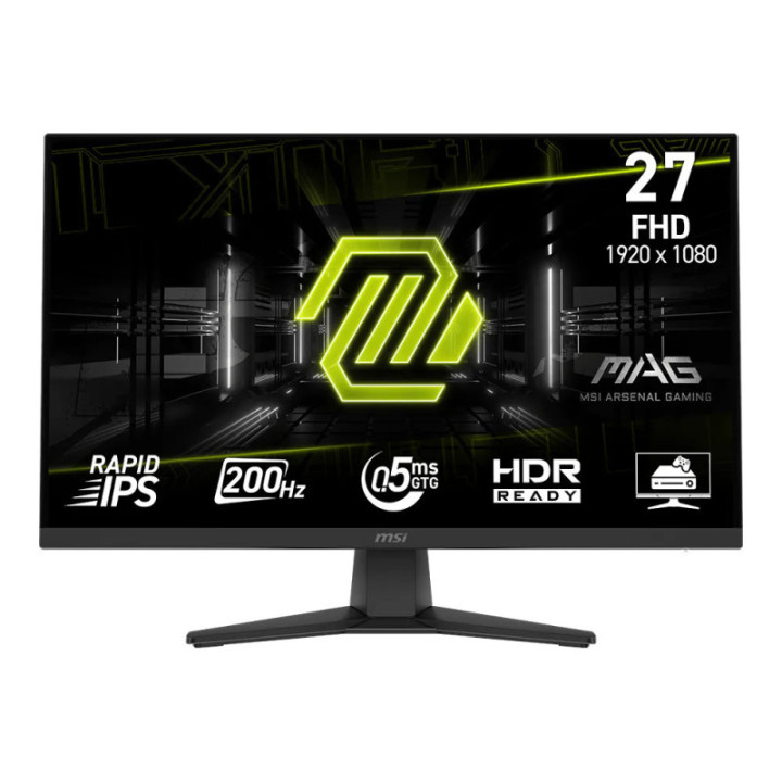 MSI MAG 272F emballage abîmé 