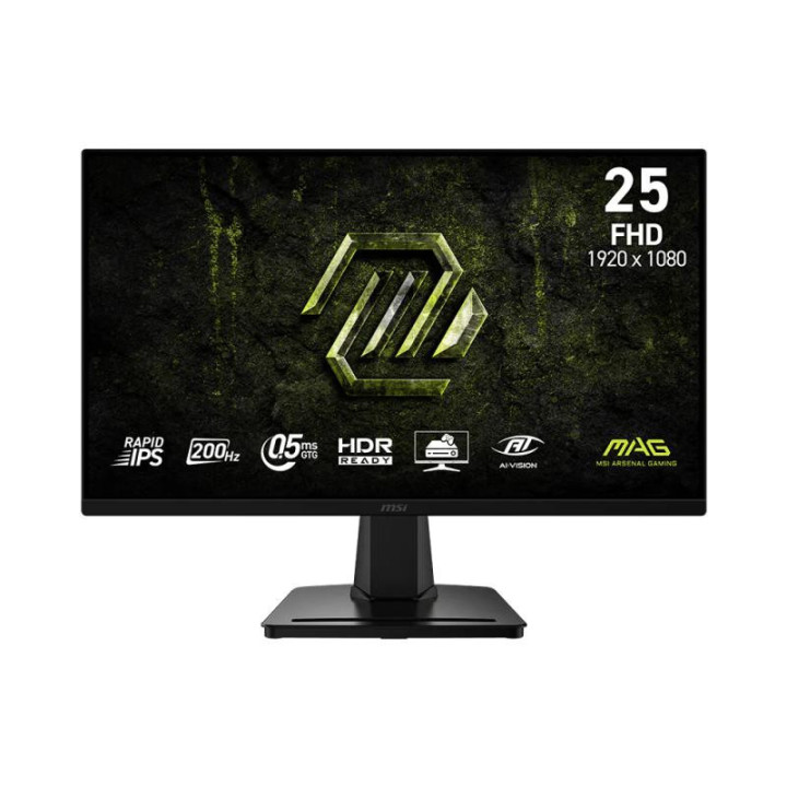MSI MAG 256F E20 écran plat de PC 62,2 cm (24.5") 1920 x 1080 pixels Full HD LCD Noir 