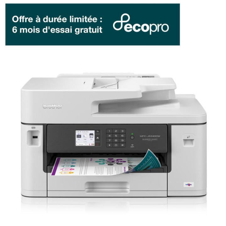 Brother MFC-J5340DWE imprimante multifonction Jet d'encre A3 4800 x 1200 DPI Wifi 