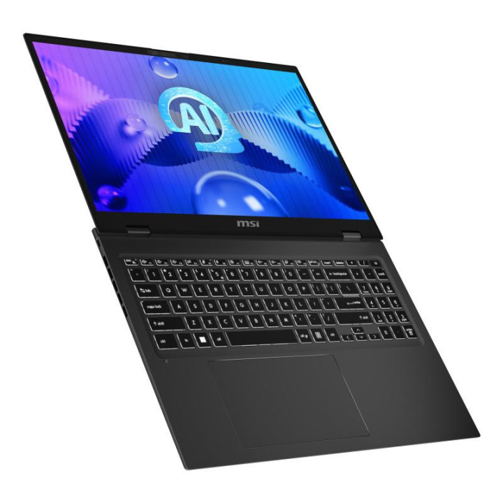 MSI Prestige 16 AI Evo B1MG-234FRNN Copilot+ PC Intel Core Ultra 7 165H Ordinateur portable 40,6 cm (16") Full HD+ 16 Go LPDDR5-