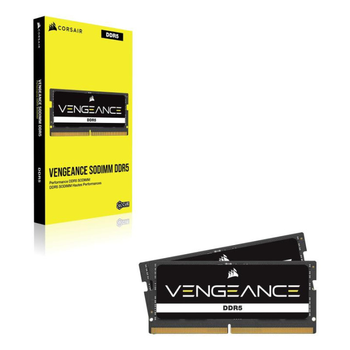 Corsair Vengeance CMSX32GX5M1A5600C48 module de mémoire 32 Go 1 x 32 Go DDR5 262-pin SO-DIMM 