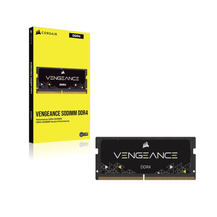 CORSAIR VENGEANCE SODIMM 16GO DDR4 2666Mhz CL18 (1x16G) 