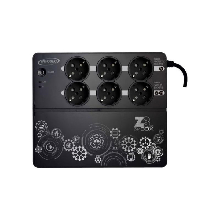 INFOSEC Z3 ZENBOX EX 1000 - OFF Line- 1000 VA 