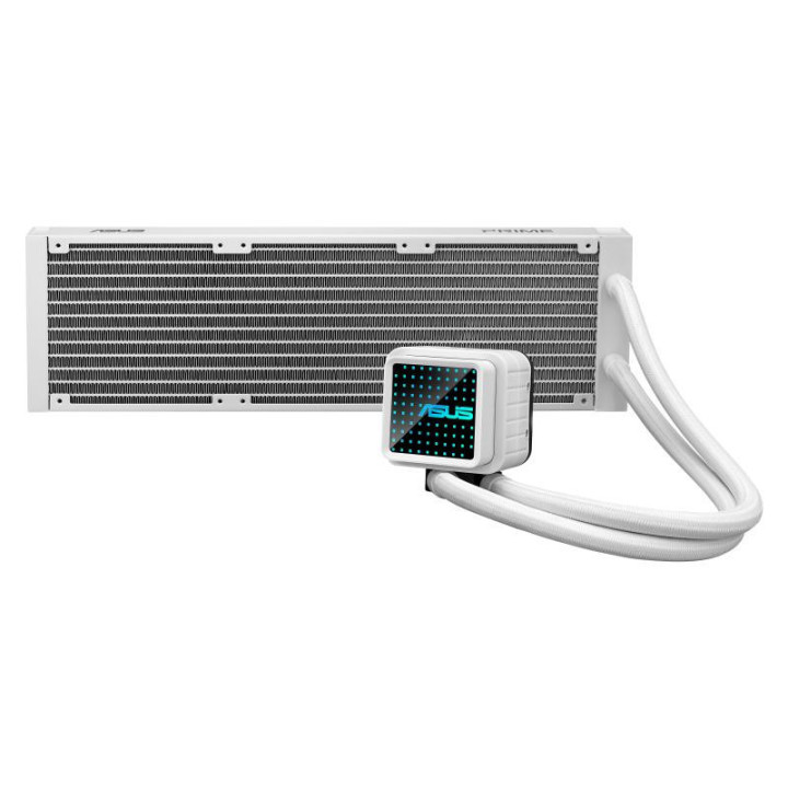ASUS Prime LC 360 ARGB White Edition Processeur Refroidisseur de liquide tout-en-un 12 cm Blanc 1 pièce(s) 
