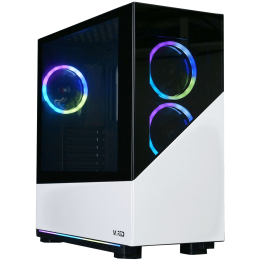 ELITE WHITE Rainbow ARGB MR-007 - MT/Sans Alim/ATX - MR007 | M.RED 