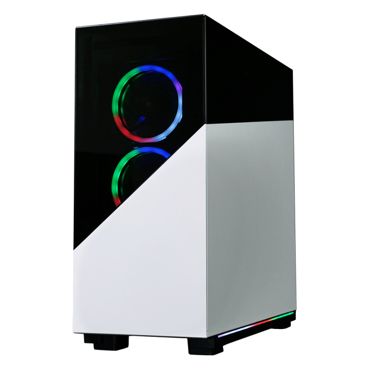 ELITE WHITE Rainbow ARGB MR-007 - MT/Sans Alim/ATX - MR007 | M.RED 