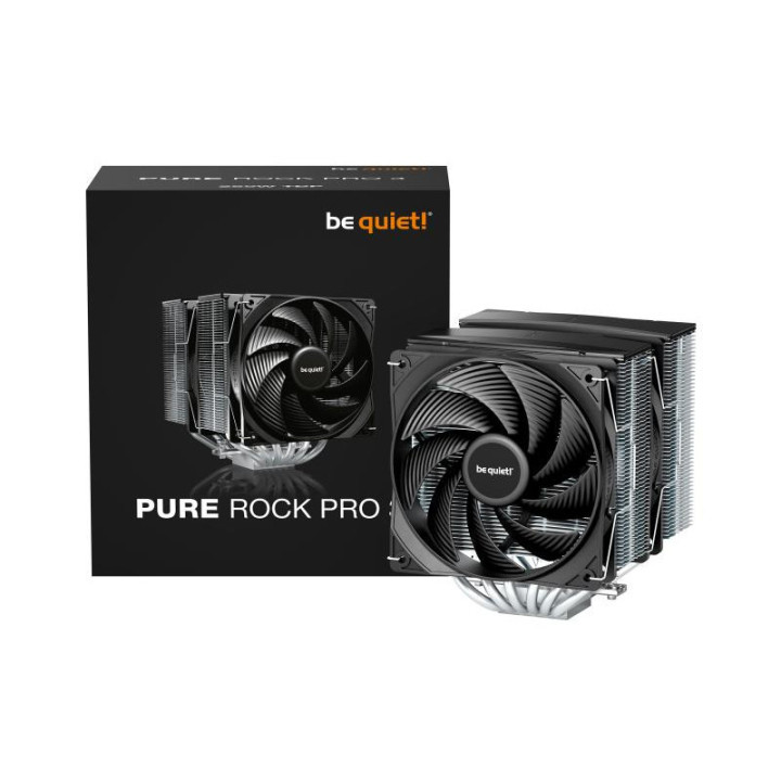 be quiet! PURE ROCK PRO 3| Ventirad double tour, socket Intel et AMD 