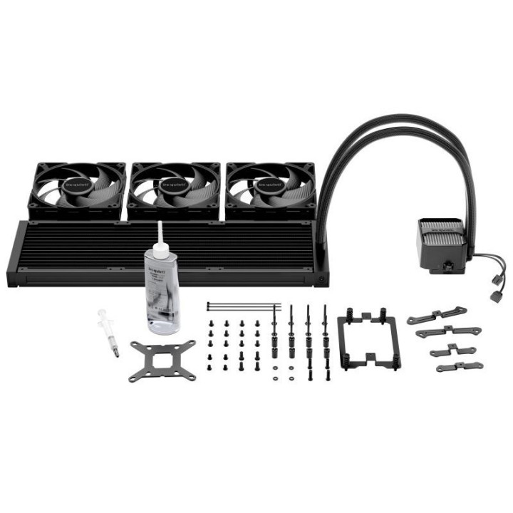 be quiet! Silent Loop 3 420 mm | Système de refroidissement liquide tout-en-un, 420 mm, noir, socket Intel et AMD 