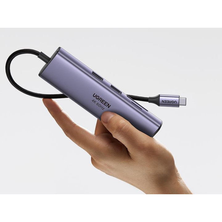 UGREEN Adaptateur Multiport 7-en-1 4K HDMI vers USB C *60515 