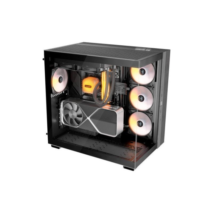 be quiet! Light Wings LX 120 mm PWM Reverse Black | Ventilateur PC ARGB reverse noir 