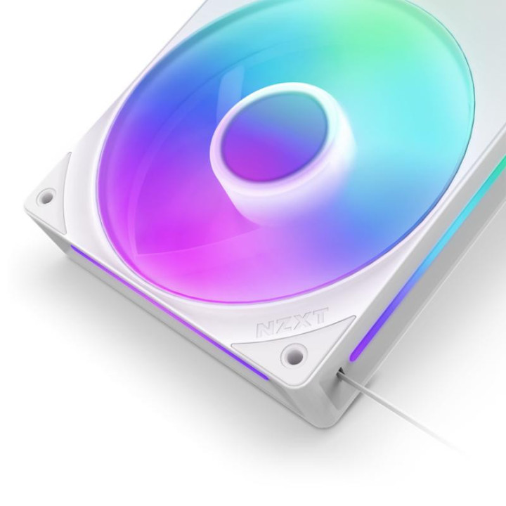 NZXT RF-U24HF-W1 système de refroidissement d?ordinateur Boitier PC Ventilateur Blanc 