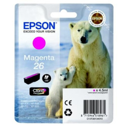 Cartouche d'encre Magenta 26 - T2613 - C13T26134010 | Epson 