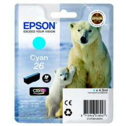 Cartouche d'encre Cyan 26 - T2612 - C13T26124010 | Epson 