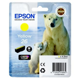 Cartouche d'encre Jaune 26 - T2614 - C13T26144012 | Epson 