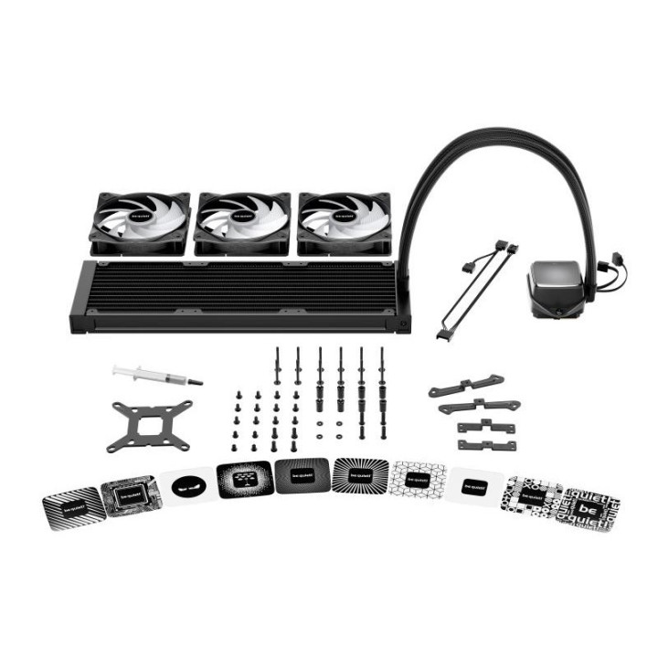 be quiet! PURE LOOP 3 LX Processeur Refroidisseur de liquide tout-en-un 12 cm Noir 1 pièce(s) 
