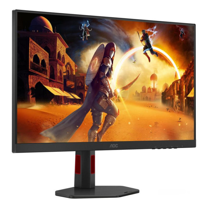 AOC G4 U27G4R écran plat de PC 68,6 cm (27") 3840 x 2160 pixels 4K Ultra HD LED Noir, Rouge 