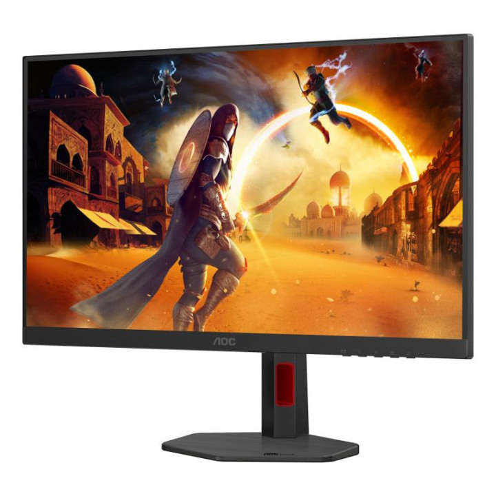 AOC G4 U27G4R écran plat de PC 68,6 cm (27") 3840 x 2160 pixels 4K Ultra HD LED Noir, Rouge 
