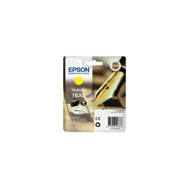 Cartouche d'encre Jaune 16XL - T1634 - C13T16344010 | Epson 