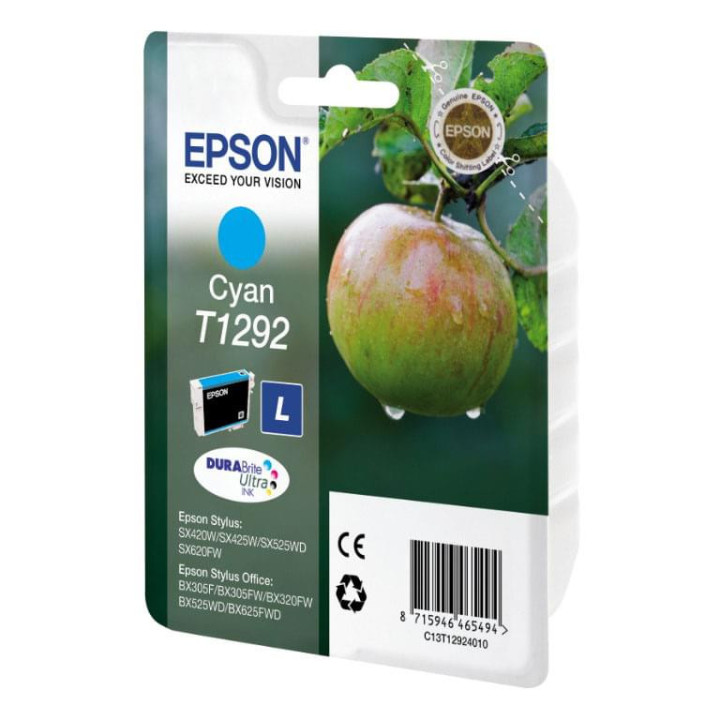 Cartouche T1292 Cyan - C13T129240 | Epson 