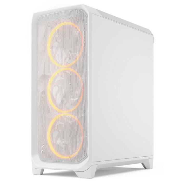 Meshify 3 White RGB TG Clear Tin 