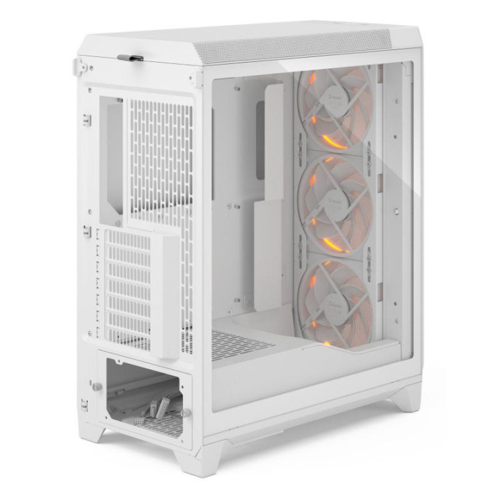 Meshify 3 White RGB TG Clear Tin 