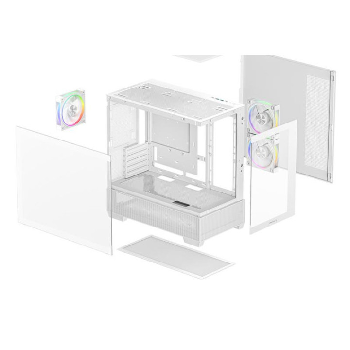 DEEPCOOL CG380 3F WHITE 