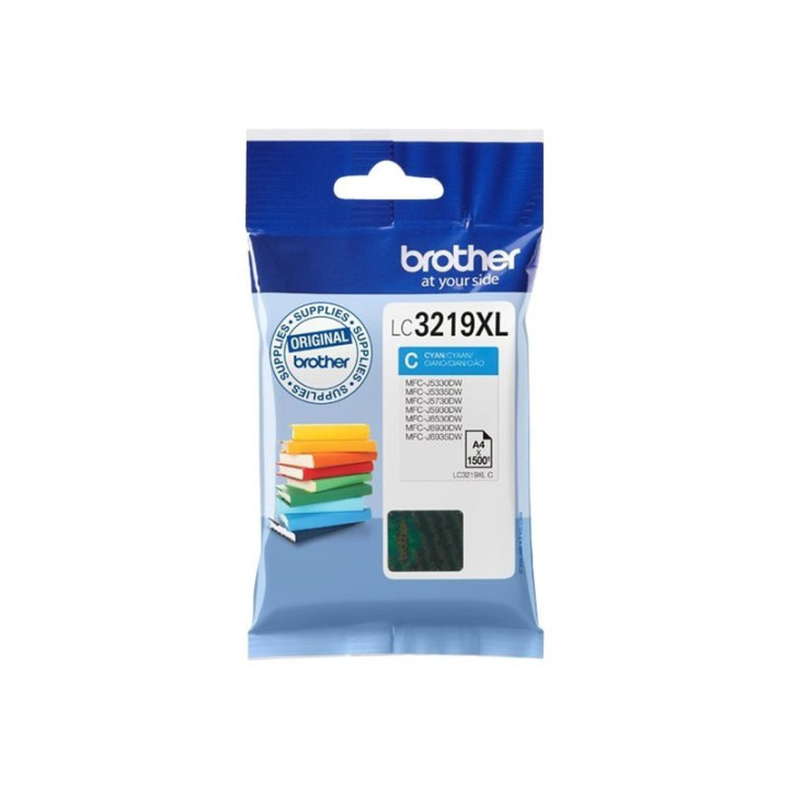 Cartouche Cyan XL 1500 pages - LC3219XLC - LC3219XLC | Brother 