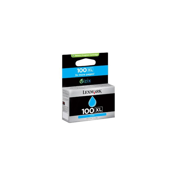 Cartouche N°100XL Cyan - 14N1069E - 14N1069E | Lexmark 