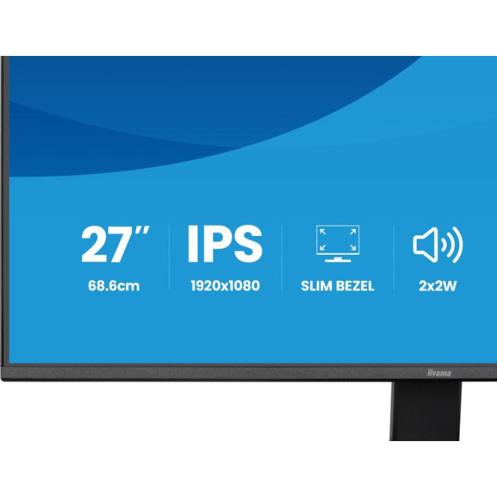iiyama ProLite X2791HS-B1 écran plat de PC 68,6 cm (27") 1920 x 1080 pixels Full HD LED Noir 