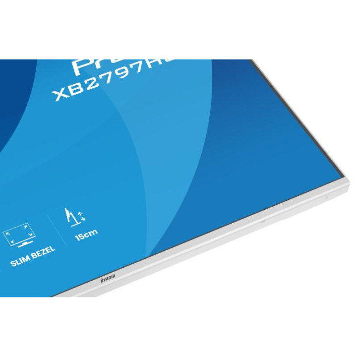 iiyama ProLite XB2797HSU-W1 écran plat de PC 68,6 cm (27") 1920 x 1080 pixels Full HD LED Blanc 