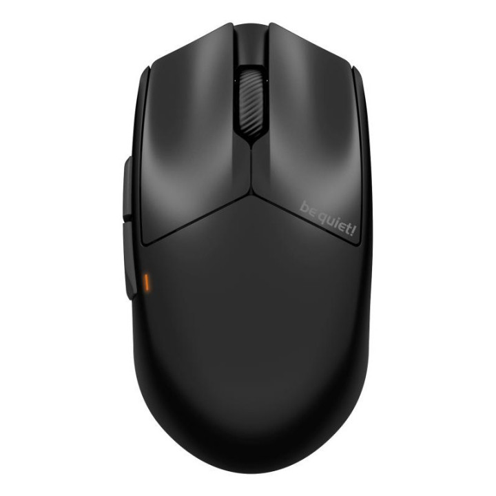 be quiet! Dark Perk Ergo | souris gaming sans fil | ultra-légère | Capteur PixArt PAW3950 | design amibidextre 