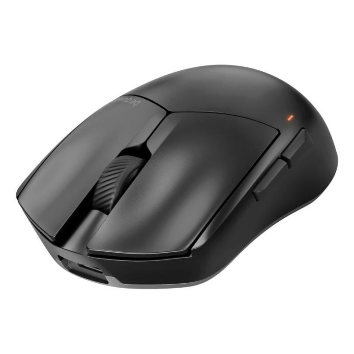 be quiet! Dark Perk Ergo | souris gaming sans fil | ultra-légère | Capteur PixArt PAW3950 | design amibidextre 