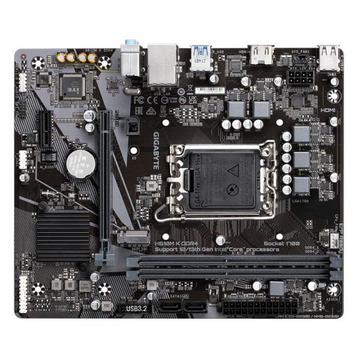 H610M K DDR4 