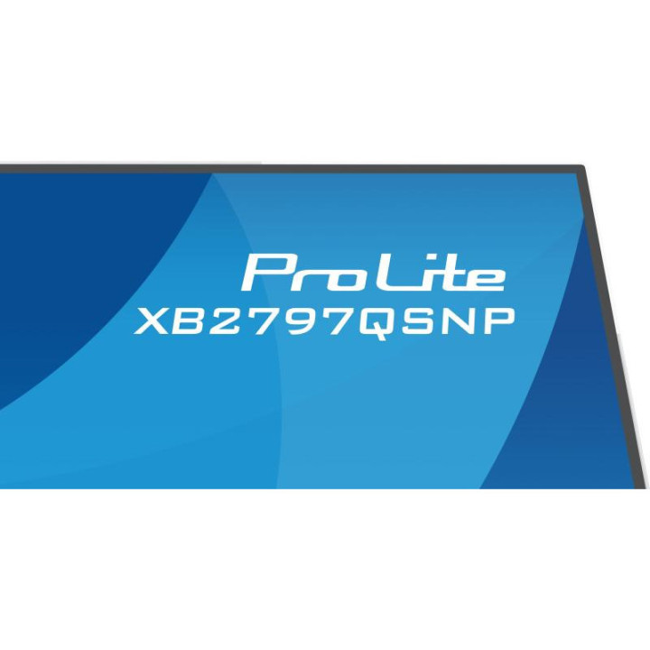 iiyama ProLite XB2797QSNP-W1 27" IPS LCD écran plat de PC 68,6 cm (27") 2560 x 1440 pixels Quad HD Blanc 