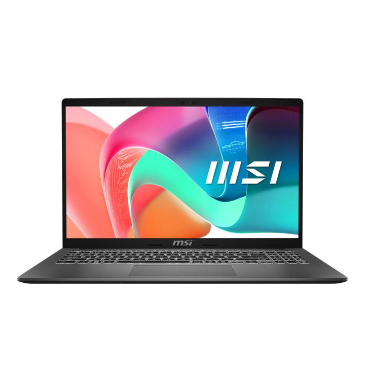 MSI Modern 15 F1MG-1246FRNN Intel Core 5 120U Ordinateur portable 39,6 cm (15.6") Full HD 16 Go DDR4-SDRAM 512 Go SSD Wi-Fi 6E (
